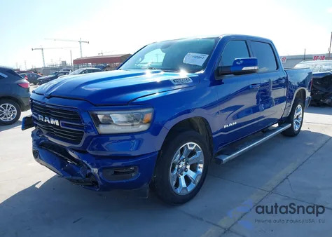 2019 Ram 1500 z USA, uszkodzony, nr VIN 1C6RREFT7KN905621